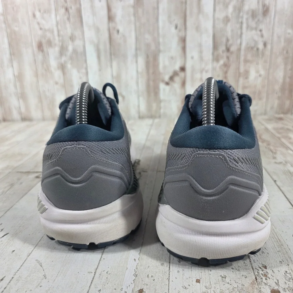 Brooks Addiction GTS 15 Womens Grey Navy Running Shoes 1203521B099 Size 8.5 B